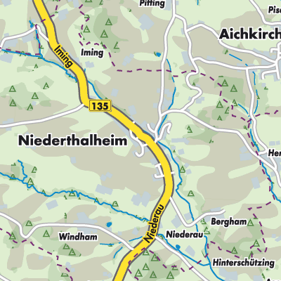 Übersichtsplan Niederthalheim