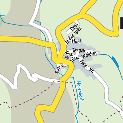 Stadtplan Niedertiefenbach