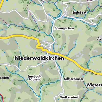 Übersichtsplan Niederwaldkirchen