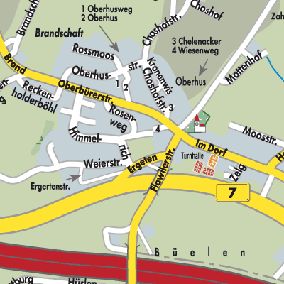 Stadtplan Niederwil SG