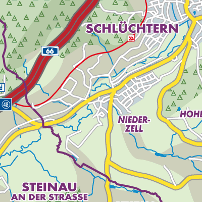 Übersichtsplan Niederzell