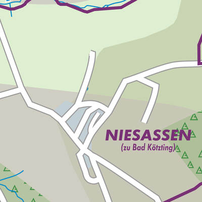 Stadtplan Niesassen