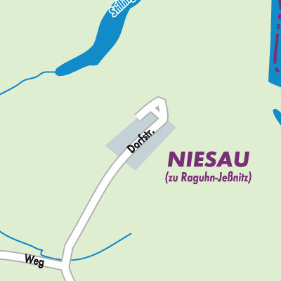 Stadtplan Niesau