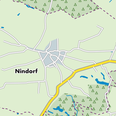 Übersichtsplan Nindorf