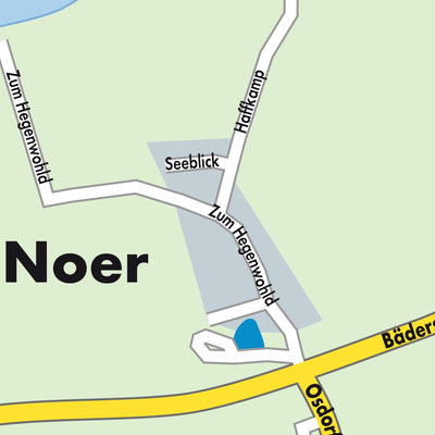 Stadtplan Noer