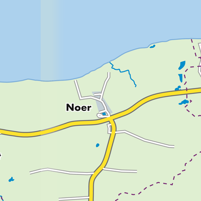 Übersichtsplan Noer