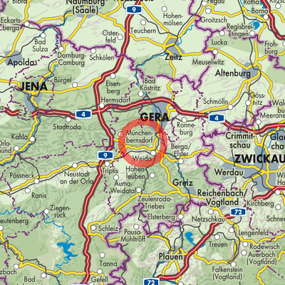 Landkarte Nonnendorf