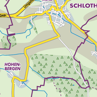 Übersichtsplan Nottertal-Heilinger Höhen