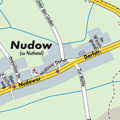 Stadtplan Nudow