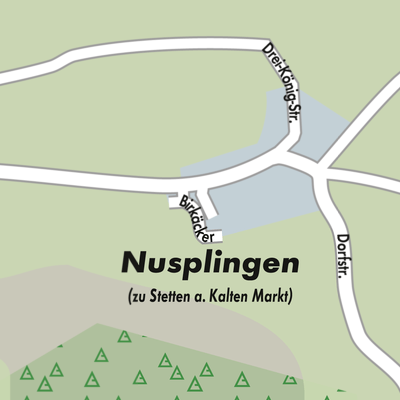 Stadtplan Nusplingen