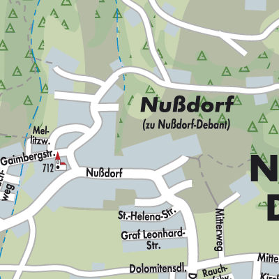 Stadtplan Nußdorf-Debant