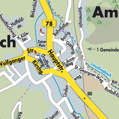 Stadtplan Obdach