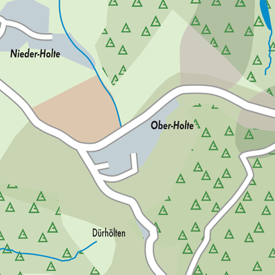Stadtplan Ober-Holte