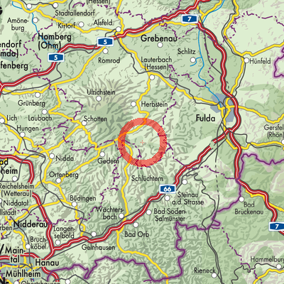 Landkarte Ober-Moos
