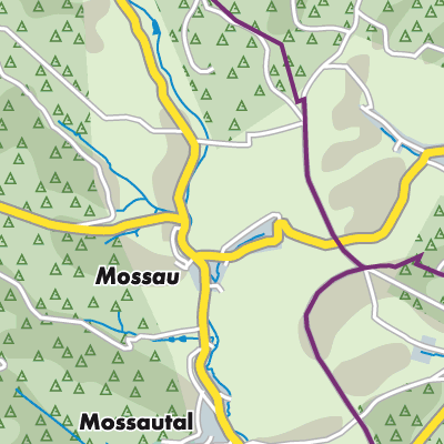 Übersichtsplan Ober-Mossau