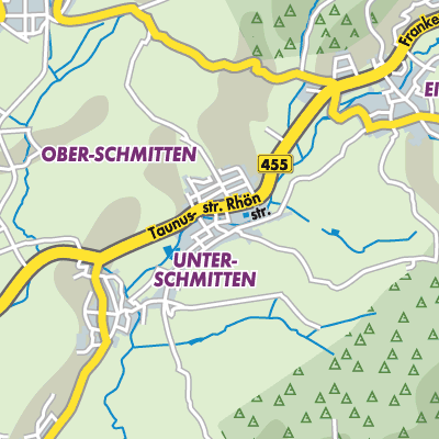Übersichtsplan Ober-Schmitten