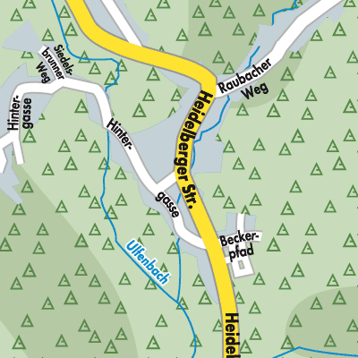 Stadtplan Ober-Schönmattenwag