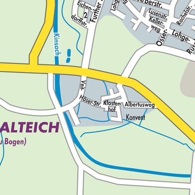 Stadtplan Oberalteich