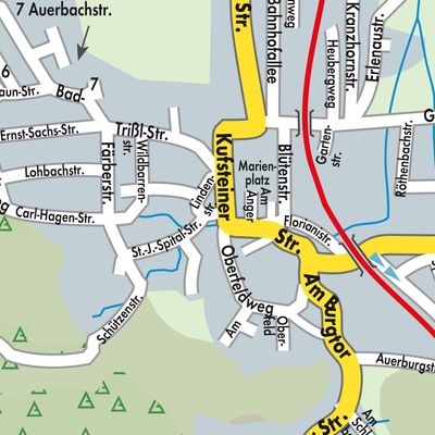 Stadtplan Oberaudorf