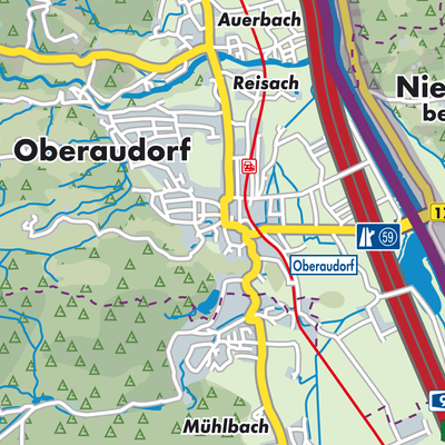 Übersichtsplan Oberaudorf