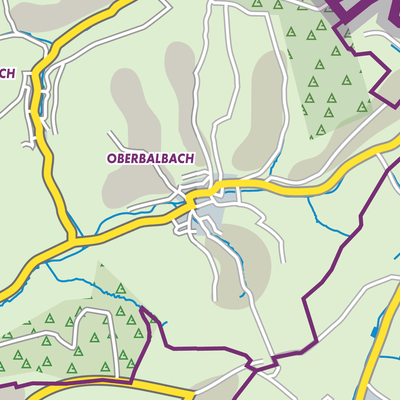 Übersichtsplan Oberbalbach