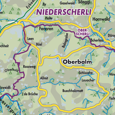 Übersichtsplan Oberbalm