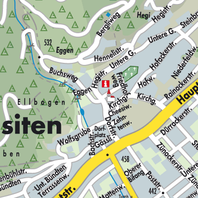 Stadtplan Oberbuchsiten