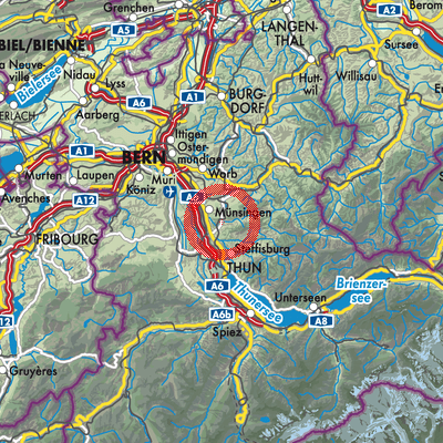 Landkarte Oberdiessbach