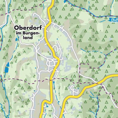 Übersichtsplan Oberdorf im Burgenland