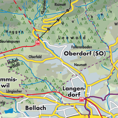 Übersichtsplan Oberdorf (SO)