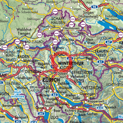 Landkarte Oberembrach