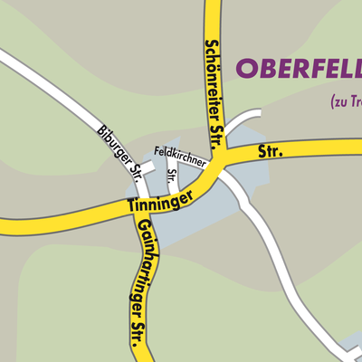 Stadtplan Oberfeldkirchen