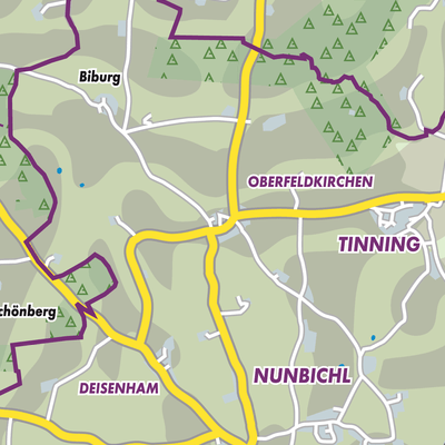 Übersichtsplan Oberfeldkirchen