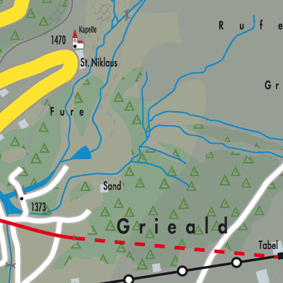 Stadtplan Obergoms