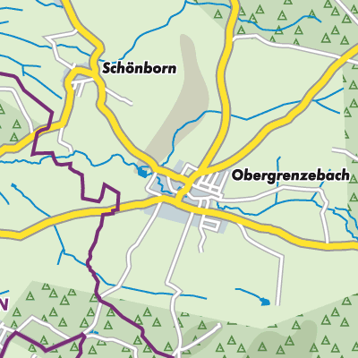 Übersichtsplan Obergrenzebach