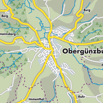 Übersichtsplan Obergünzburg (VGem)