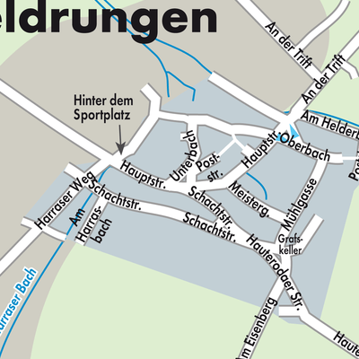 Stadtplan Oberheldrungen