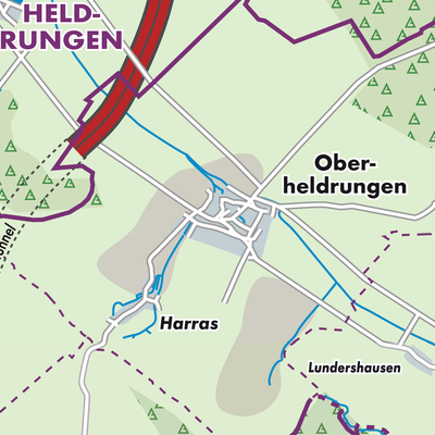 Übersichtsplan Oberheldrungen