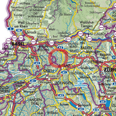 Landkarte Oberhof