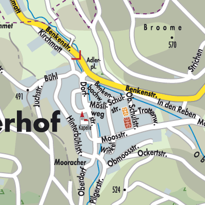 Stadtplan Oberhof