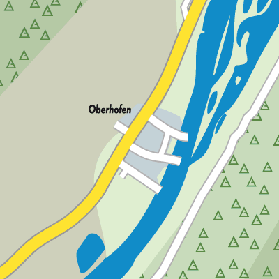 Stadtplan Oberhofen