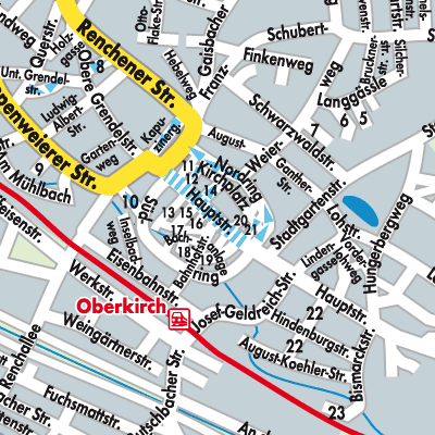 Stadtplan Oberkirch