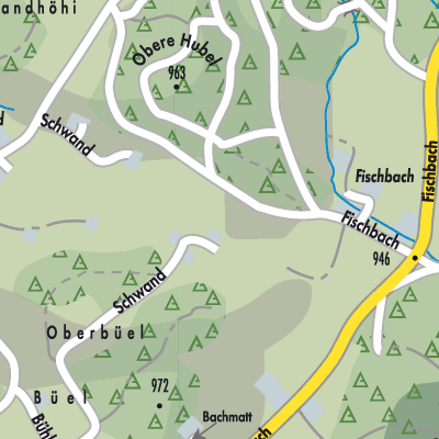 Stadtplan Oberlangenegg
