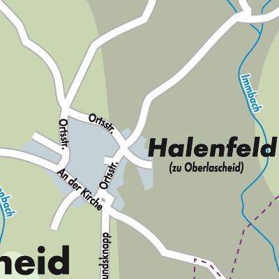 Stadtplan Oberlascheid