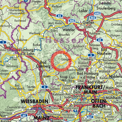 Landkarte Oberlauken