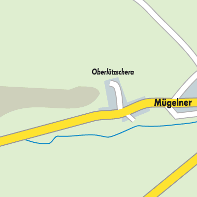 Stadtplan Oberlützschera