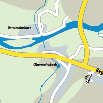 Stadtplan Obermainsbach