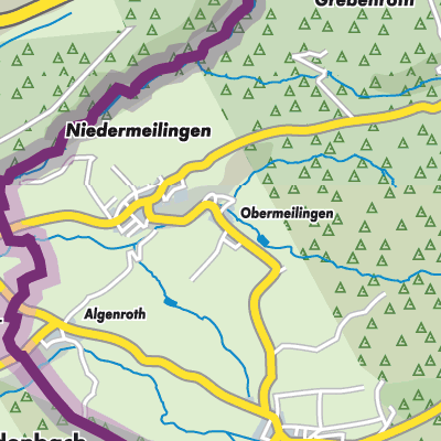 Übersichtsplan Obermeilingen