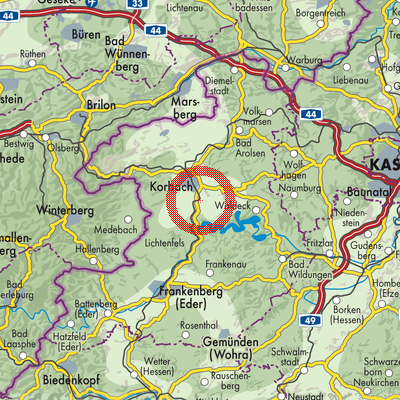 Landkarte Obernburg