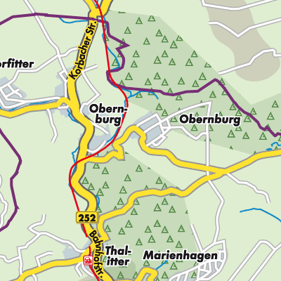 Übersichtsplan Obernburg
